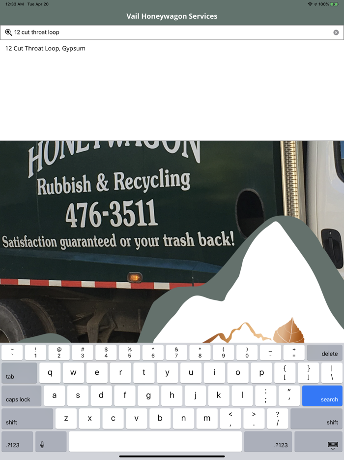 Vail Honeywagon Services