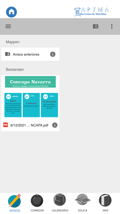 Apyma Santa Luisa de Marillac Screenshot