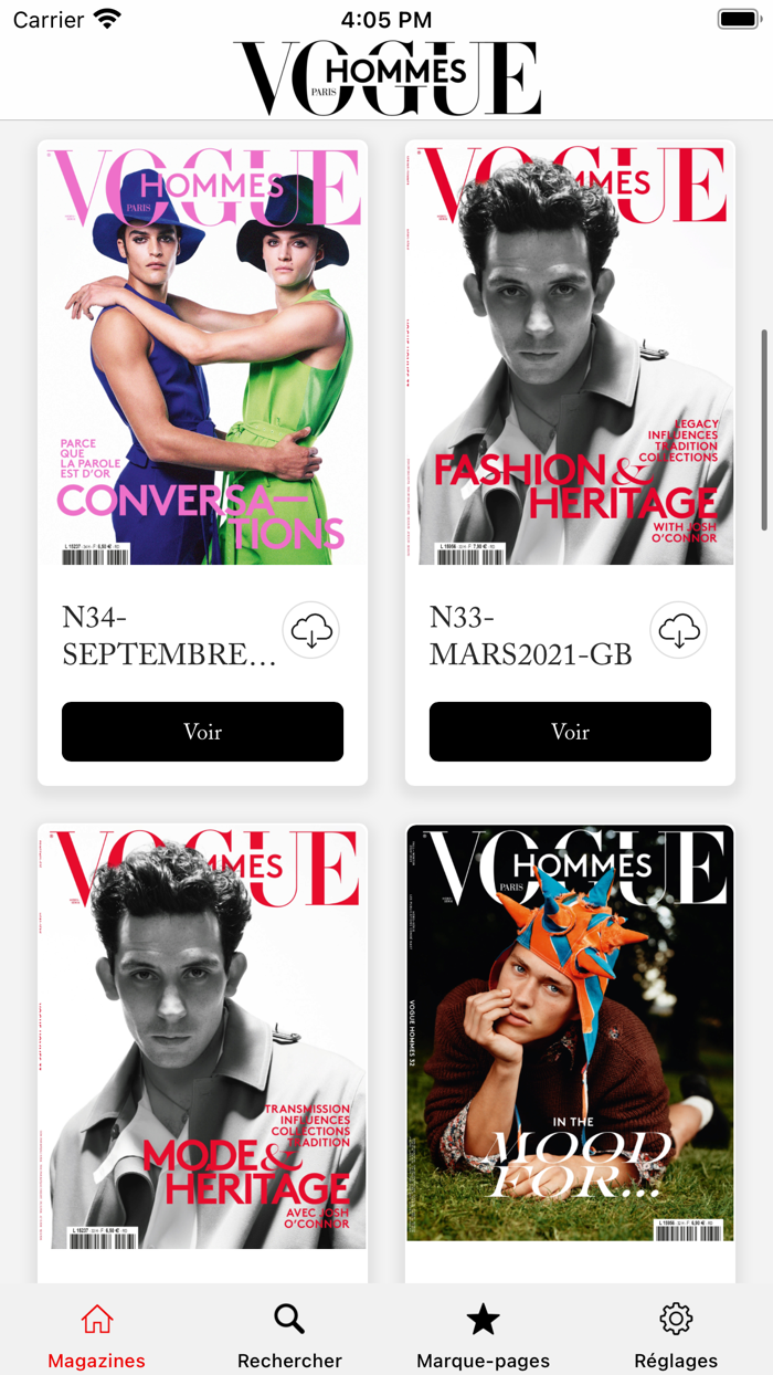Vogue Hommes