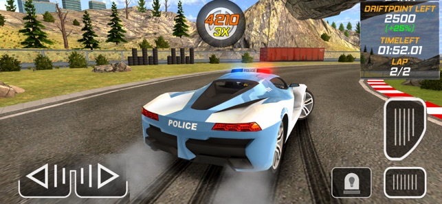 Play Police Drift Car Driving Stunt Game