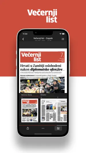 Večernji list e-novine screenshot 2