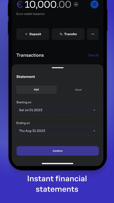 Screenshot #1 pour Cardaq - Mobile Finance