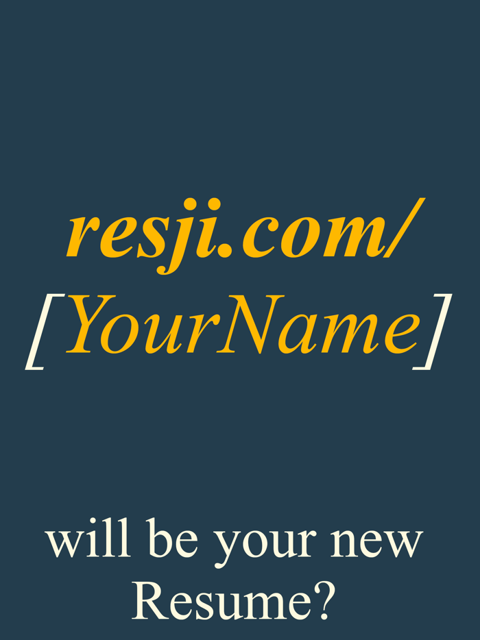 AI Resume Builder - Resji