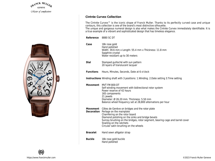 Franck Muller Retail
