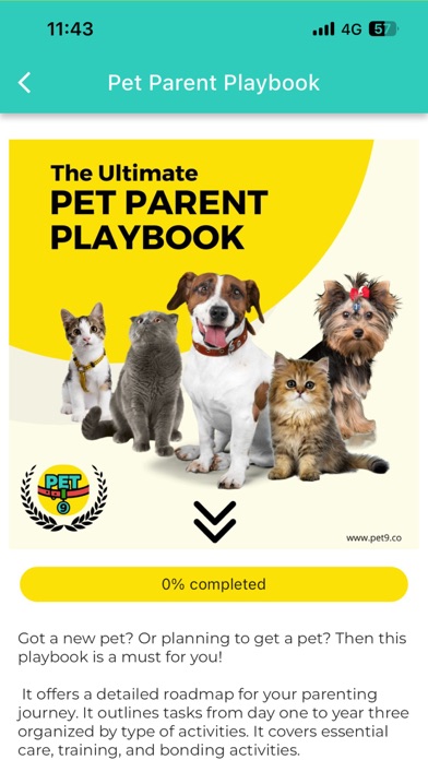 Pet9: Pet Parenting Made Easy Screenshot