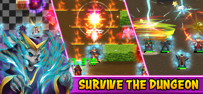 Dunidle 8 Bit Idle RPG Games