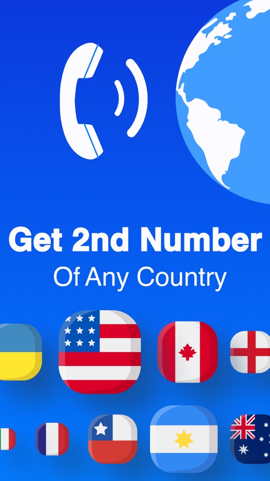 #1. Second Phone Number, Text, SMS (iOS) 由: Ivan Marzan