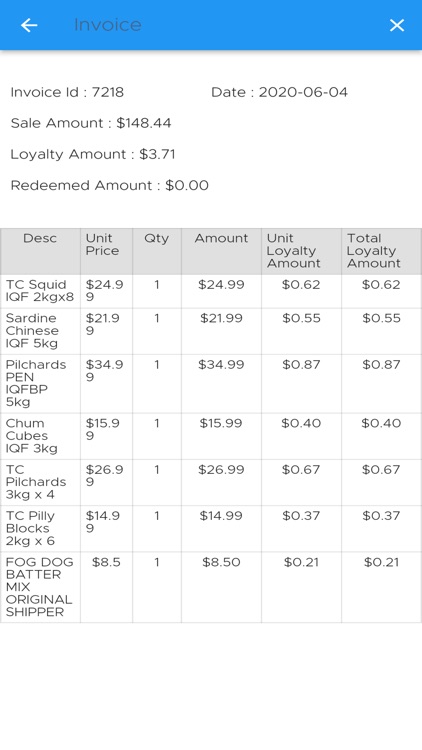 Bizex Loyalty screenshot-7