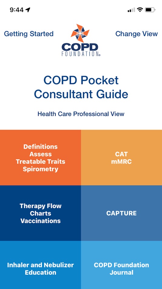 #4. COPD Pocket Consultant Guide (iOS) 来自: COPD Foundation