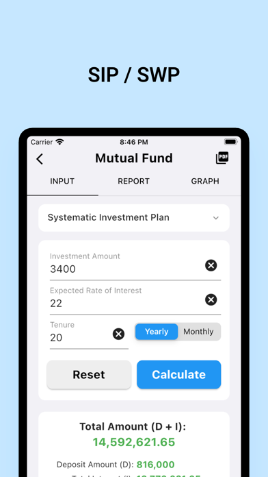Financial Calculator Pro Screenshot