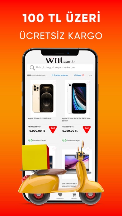 WNT - Online Alışveriş Screenshot