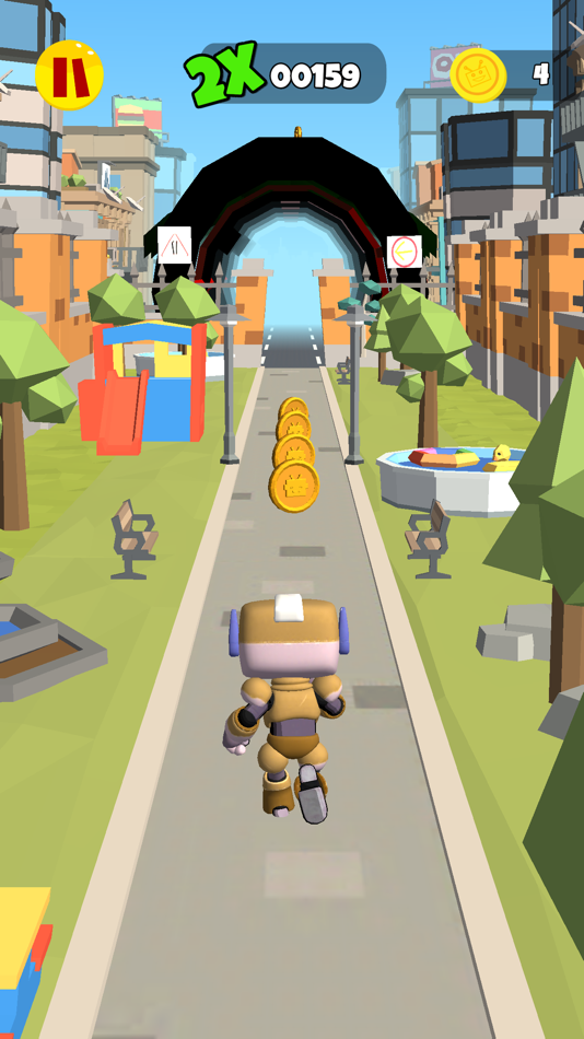 #3. Robots Run (iOS) By: Mustafa Ilker Goncu