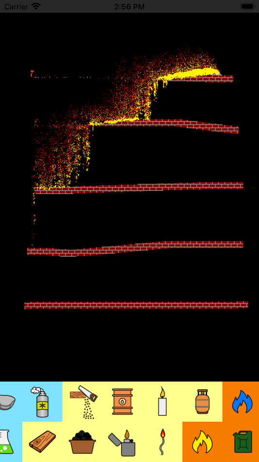 #5. Sand:box - particle sandbox (iOS) Podle: Tinerfe Rory Renton Gascon