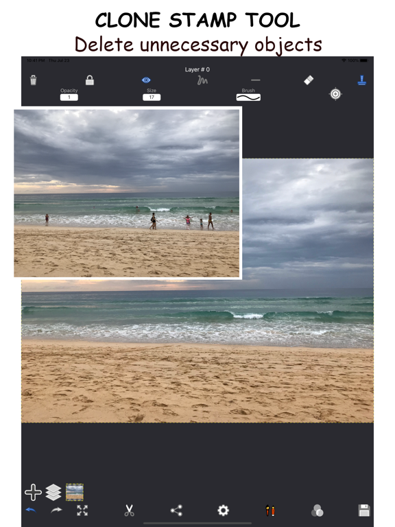 MixArt Photo Editor iPad screenshot 4 - Graphics & Design app
