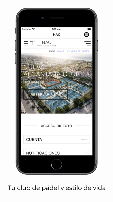 Nueva Alcántara Club Screenshot