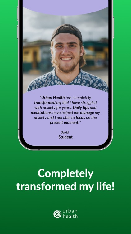 Anxiety Relief - Urban Health screenshot-5