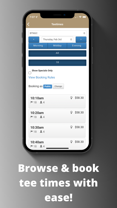 BTN Golf Club Screenshot