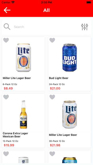 Bella Wines & Spirits Screenshot