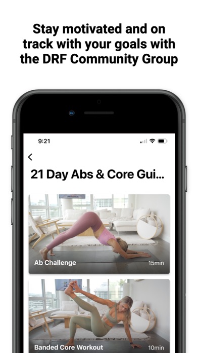 DailyRoutineFitness: For Women Screenshot