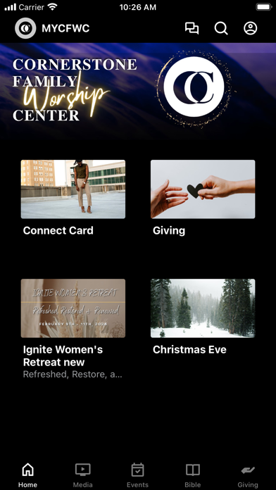 Screenshot #1 pour Cornerstone Family Worship Cen