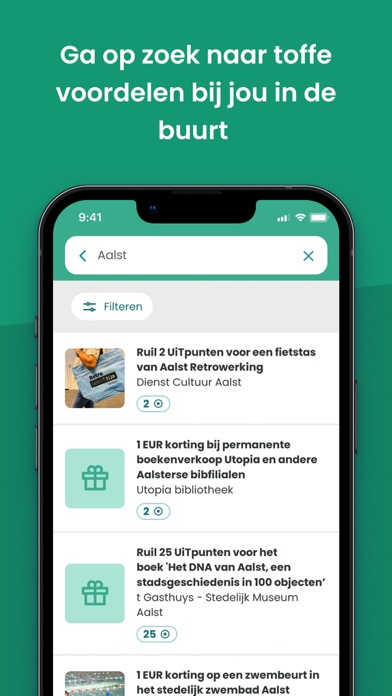 UiTPAS App Screenshot