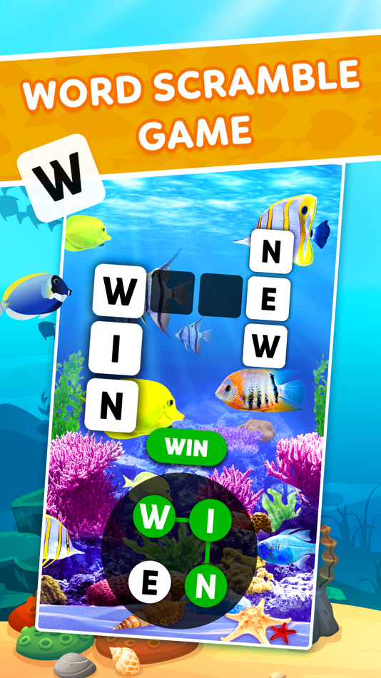 #1. Word Splash: Cross Words Game (iOS) By: Fun And Games, LLC