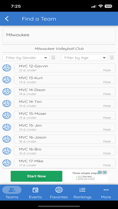 Volleyball Parent Screenshot 2 - AppWisp.com Volleyball Parent Screenshot 2 - AppWisp.com