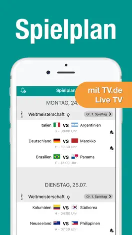 Game screenshot WM Spielplan 2023 Live TV.de mod apk
