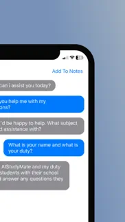 aistudymate iphone screenshot 1