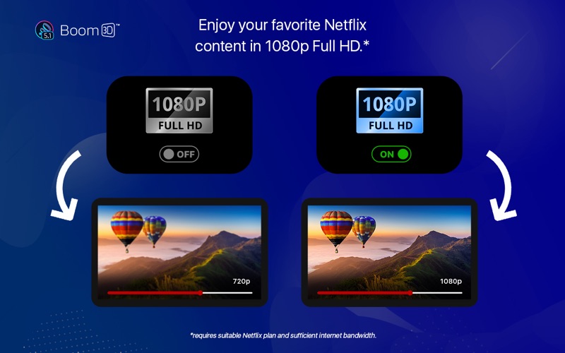 Screenshot #3 pour Boom3D-5.1 Audio for Netflix
