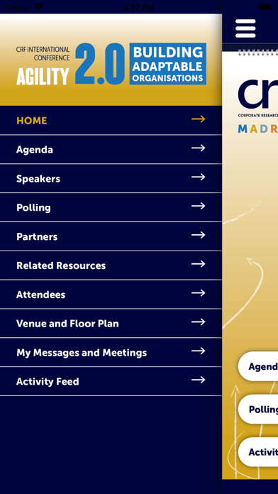 CRF Conference Madrid Screenshot