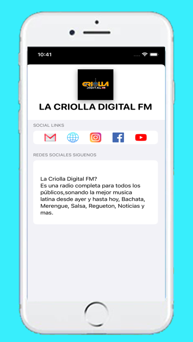 La Criolla Digital Fm Screenshot
