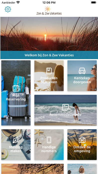 Zon & Zee Vakanties Screenshot