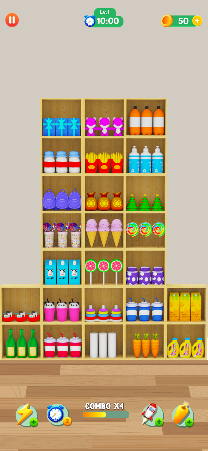 Goods Sort - Sorting Games