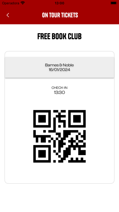 On Tour Tickets Screenshot