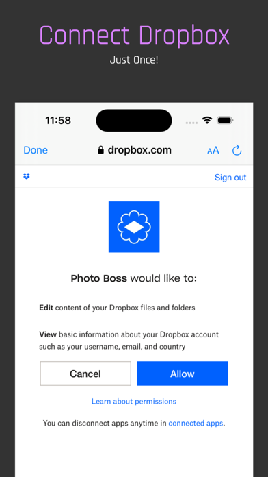 Photo Boss for Dropboxのおすすめ画像1