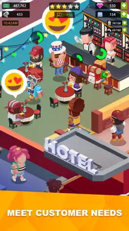 Game screenshot Sim Hotel Tycoon apk