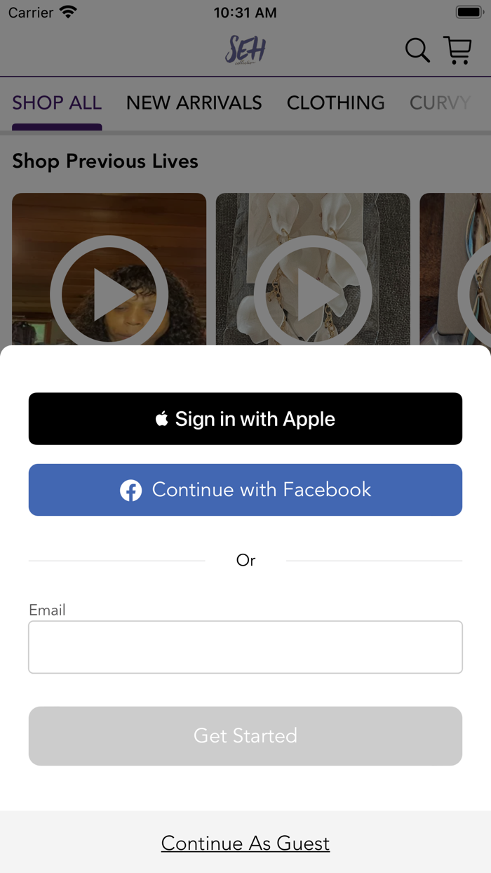 The Sarah Elizabeth Collection