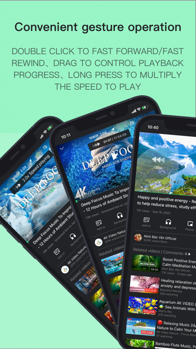 TubeMax:Video and Music Player Screenshot