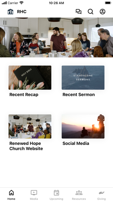 Renewed Hope Church Screenshot