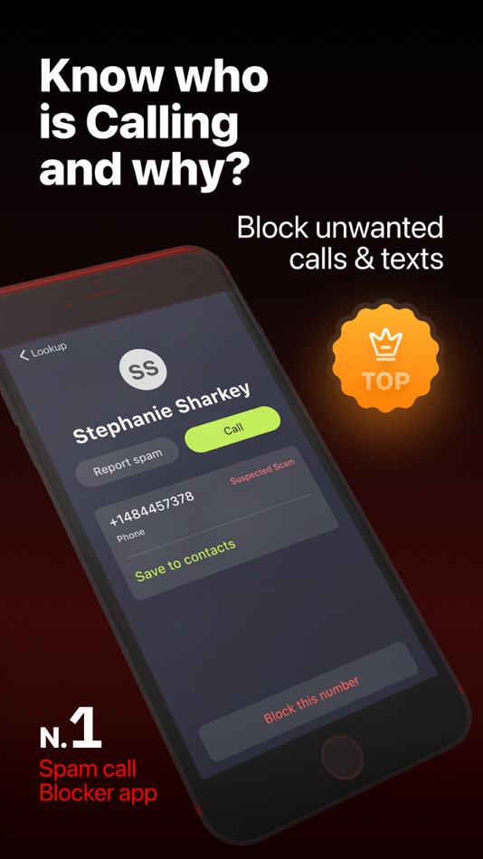 #2. Spam Call Blocker: ID Caller (iOS) 由: Gowalk - Fzco