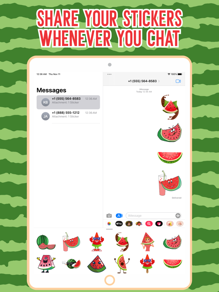 Watermelon Stickers
