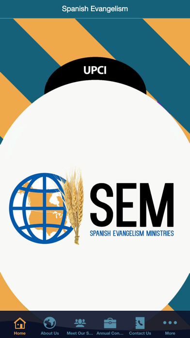 Span. Evangelism Ministry UPCI Screenshot