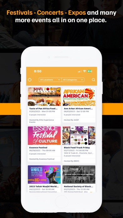 The Black Business Exchange Screenshot