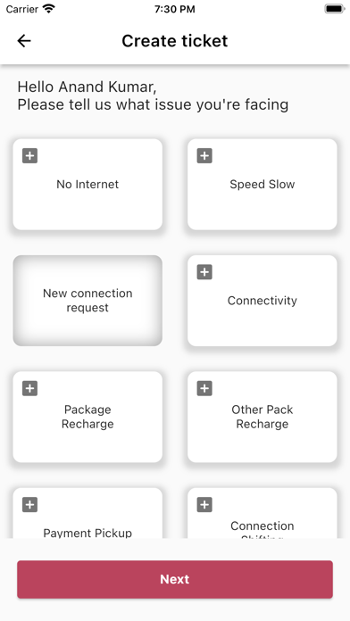 Webcity Broadband Screenshot
