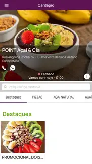 point açaí & cia iphone screenshot 1