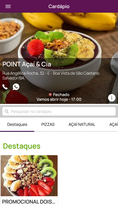 Point Açaí & Cia Screenshot