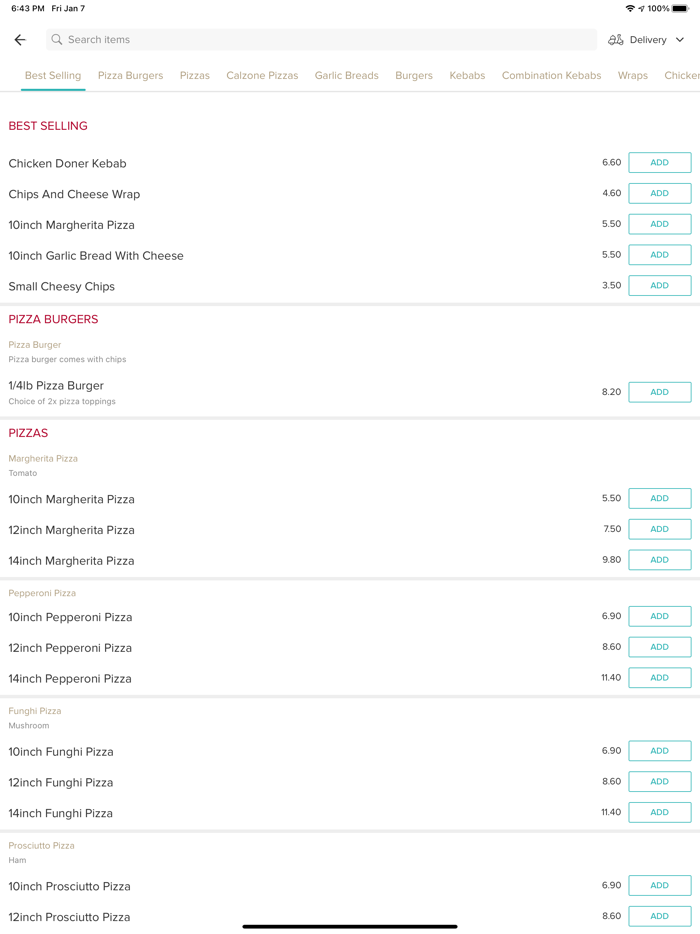 Pizza Range Express.