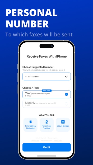 FAX App - Send Documents Easy Screenshot