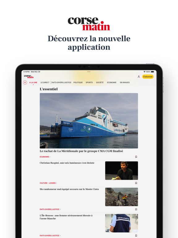 Screenshot #4 pour Corse-Matin